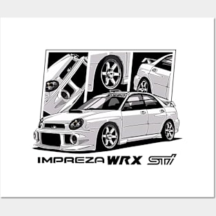 Impreza WRX STI Bugeye, JDM Posters and Art